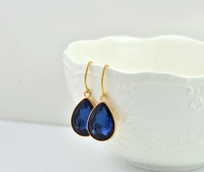 Sapphire earrings