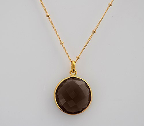 smoky quartz pendant