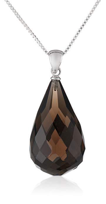 smoky quartz pendant