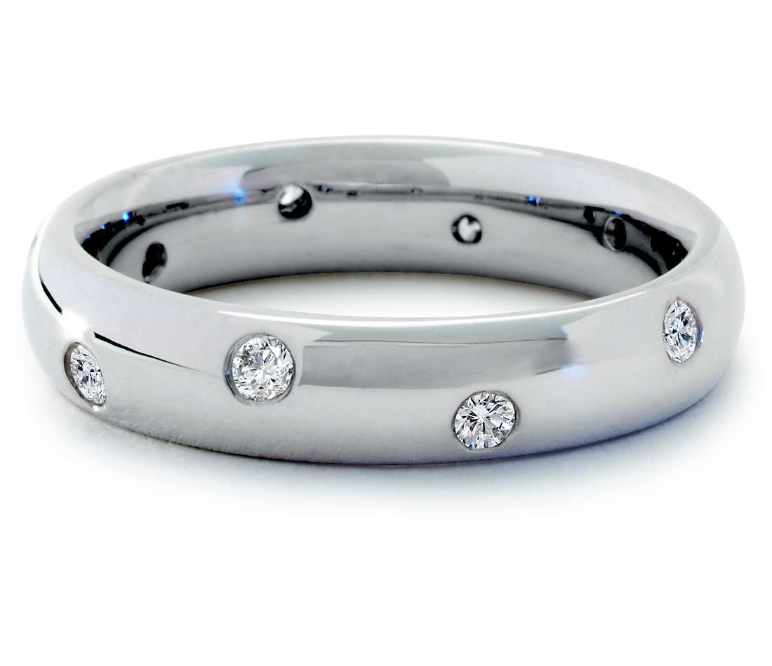 Flush Set Eternity Band