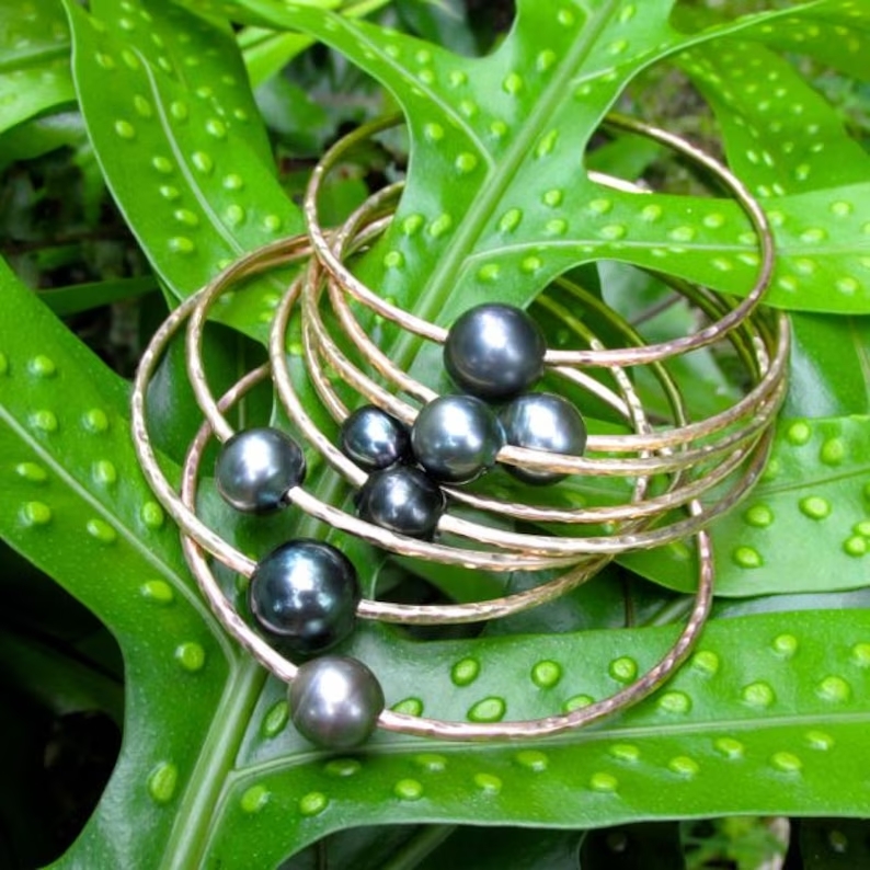 tahitian pearl bangle