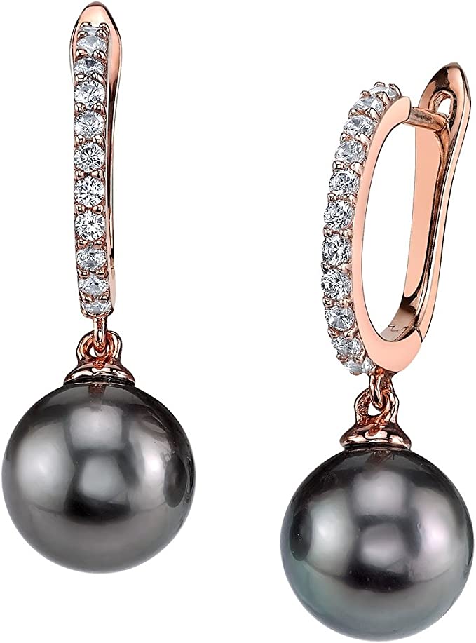tahitian pearl earrings