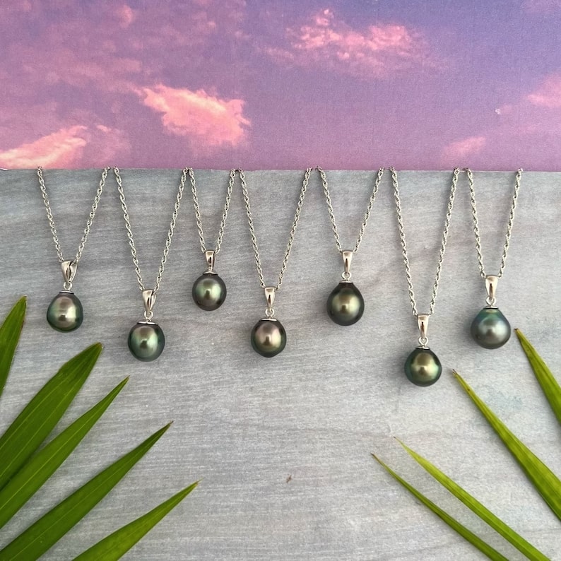 tahitian pearl pendants