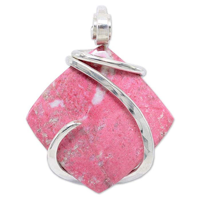 thulite pendant