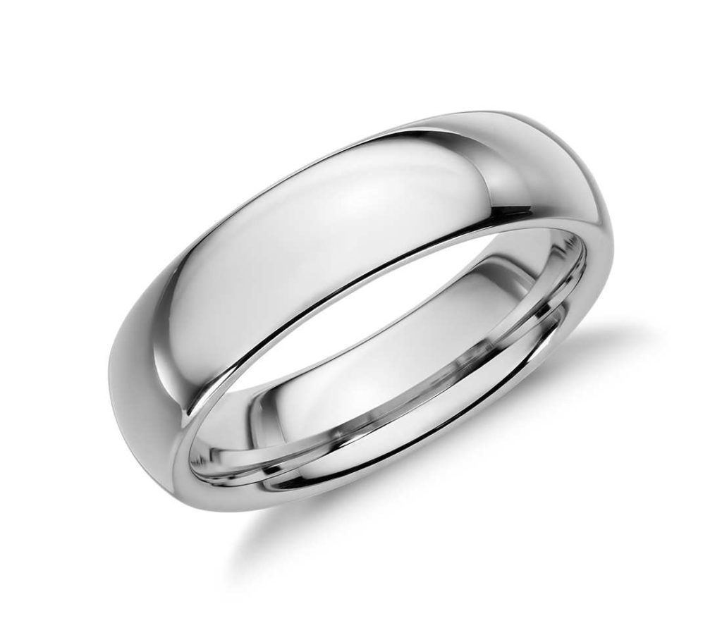 Tungsten wedding ring