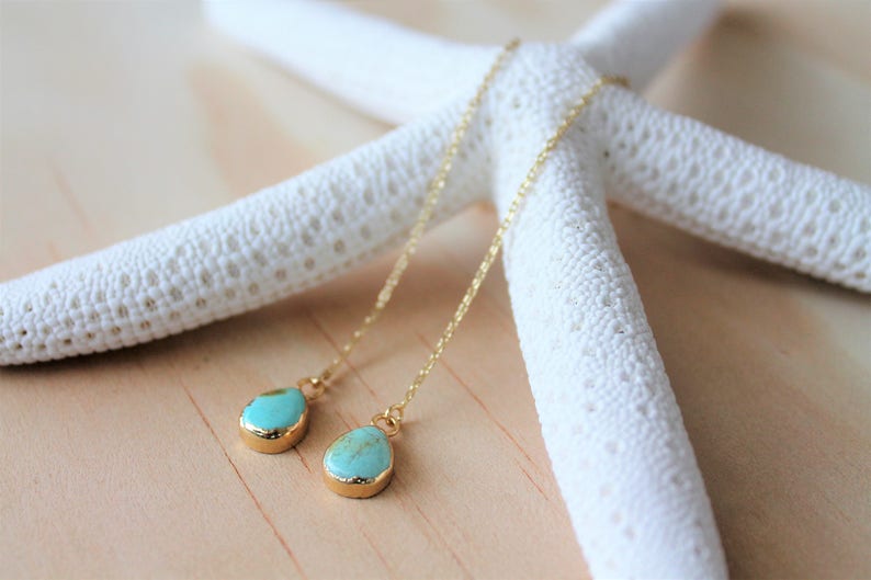 Turquoise earrings