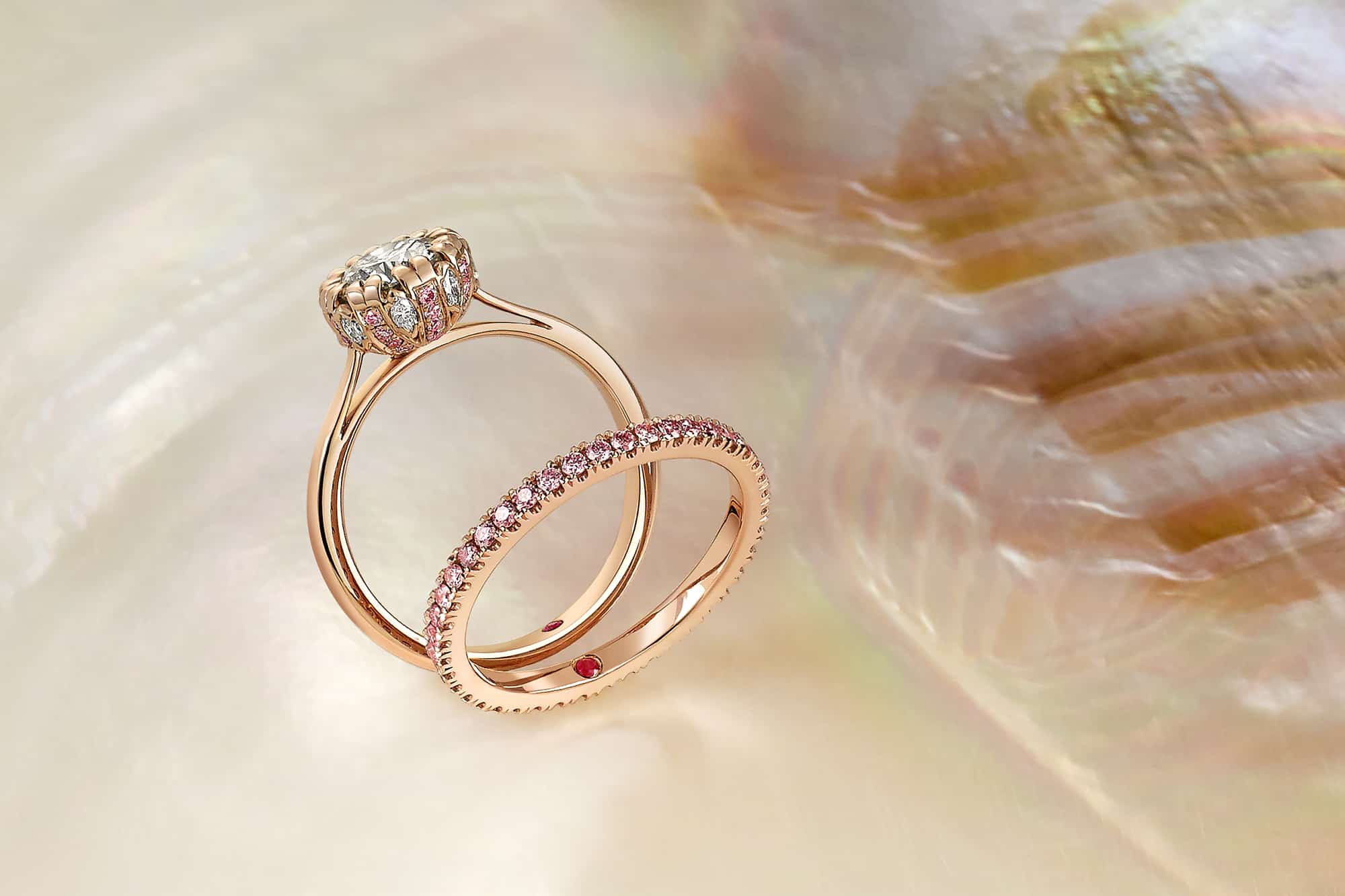Two engagement rings