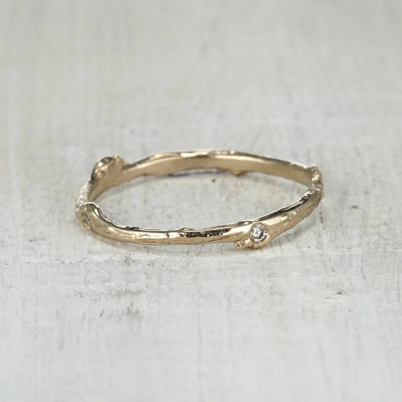 Flush setting ring