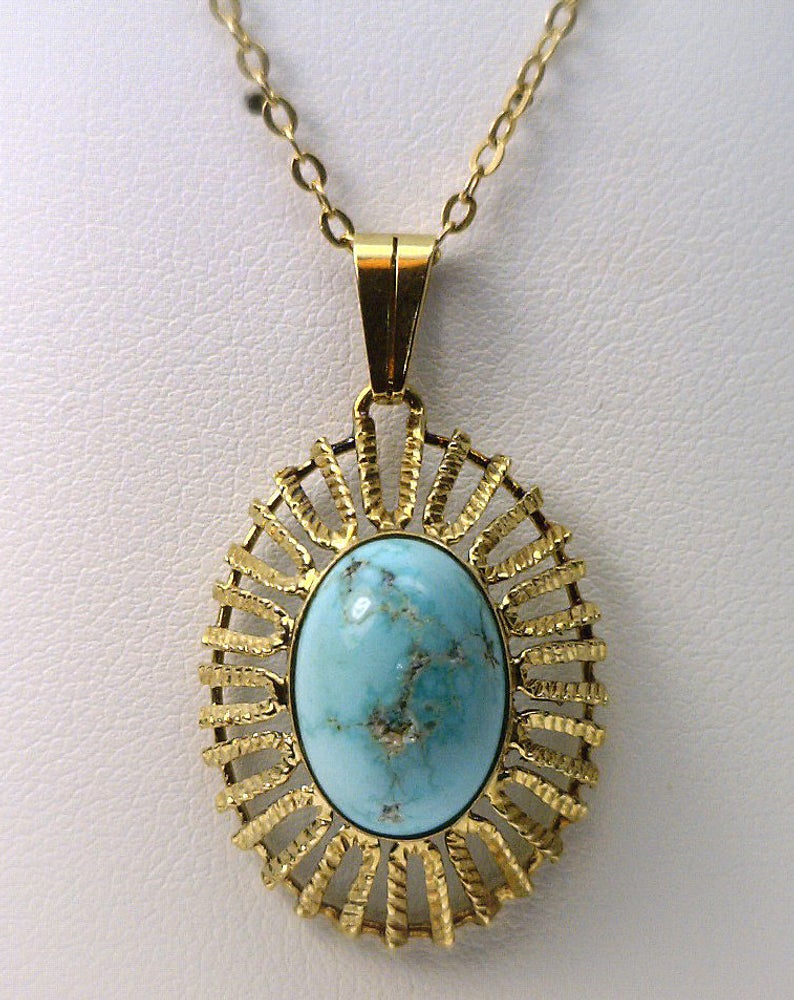 Vintage turquoise necklace