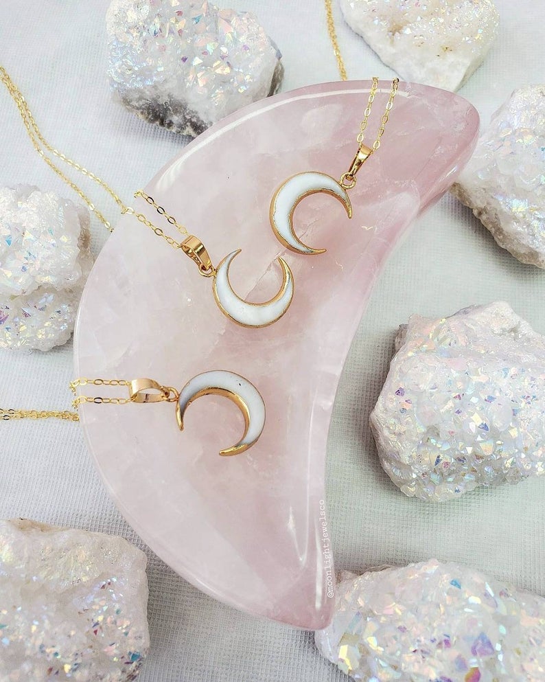 Moon Symbols of Motherhood Necklace