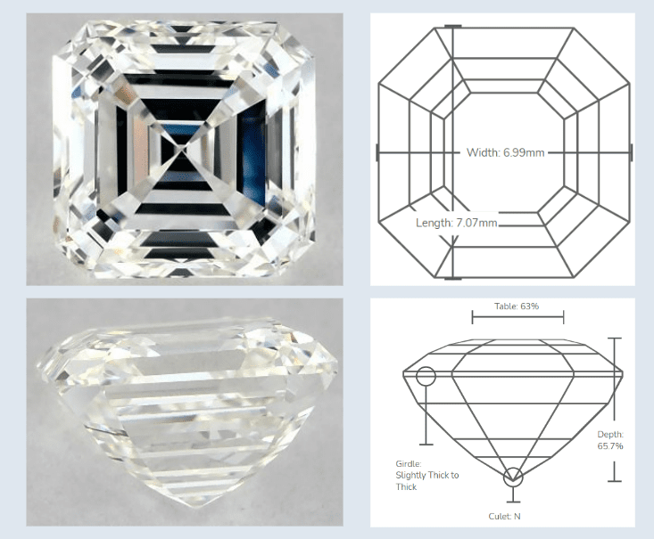 asscher cut diamond