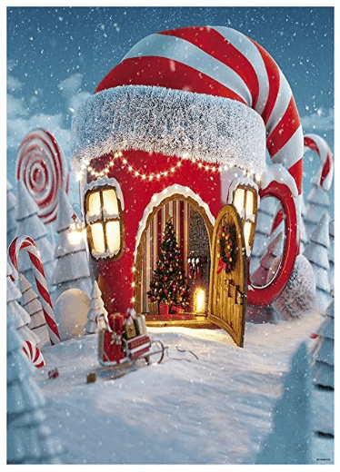Cosy Christmas backdrop