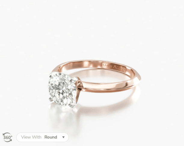 knife edge ring