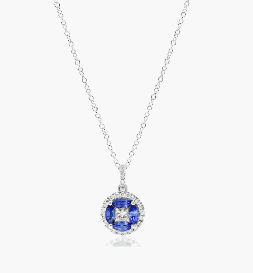 Sapphire pendant 