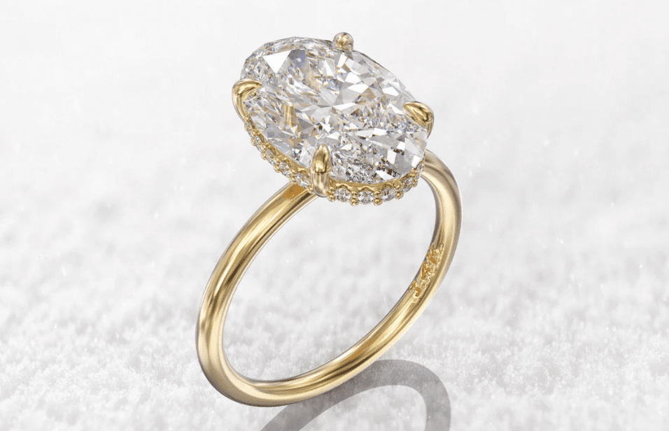 moissanite ring