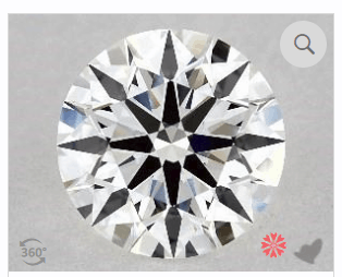 true hearts and arrows round shape diamond