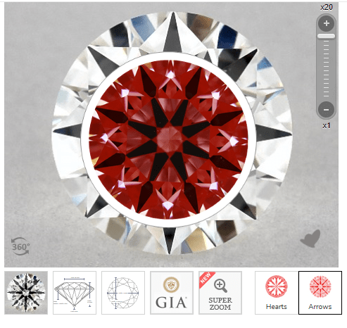 true hearts diamond data