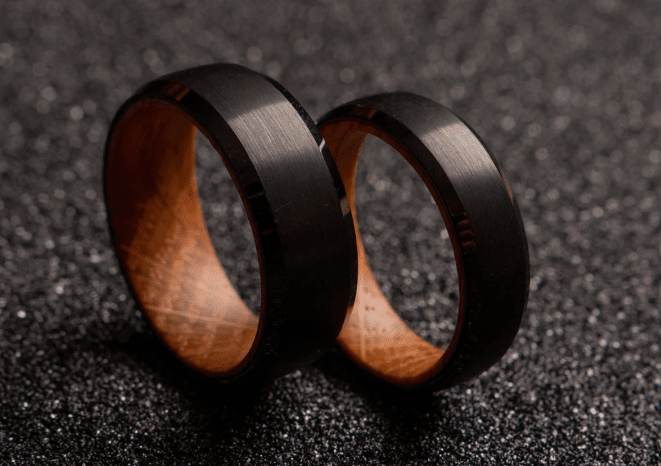 tungsten whiskey barrel etsy