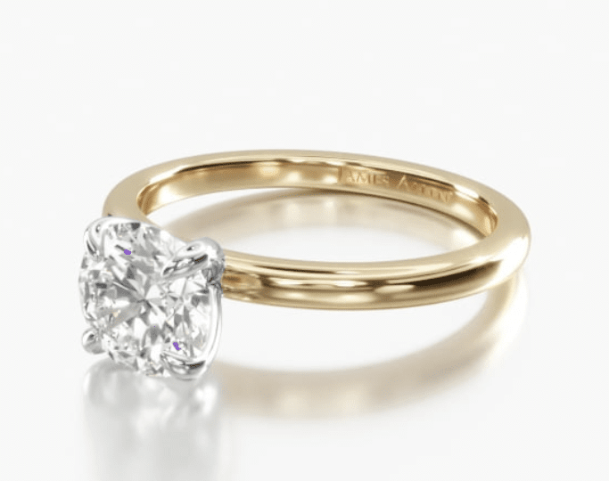 v prong ring