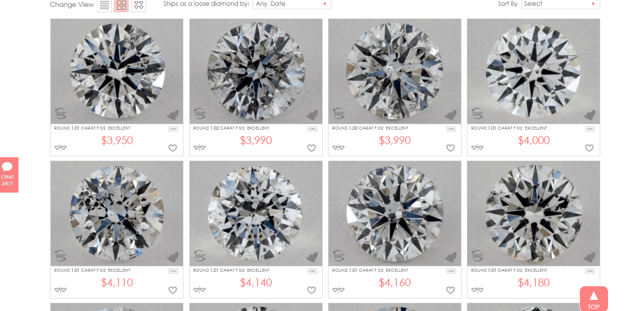 James Allen Diamond image quality