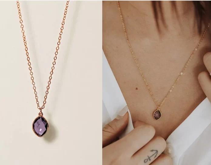 Alexandrite necklace
