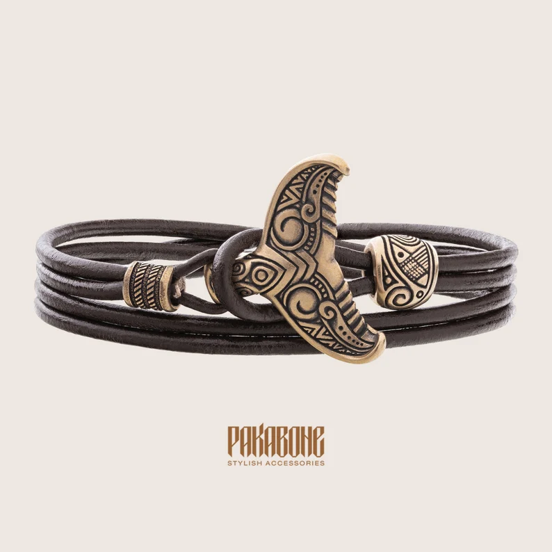 Bracelet Maori with Whale Tail