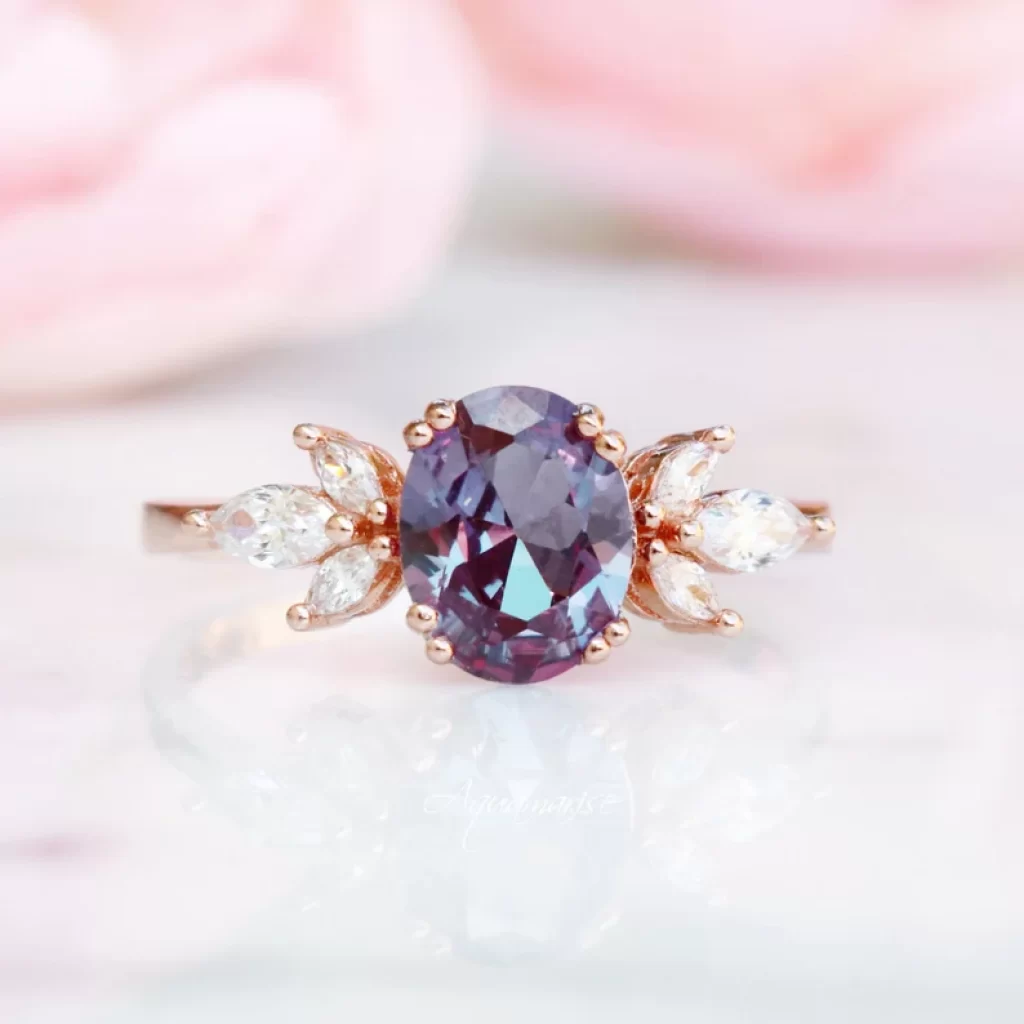 Eva Alexandrite Ring