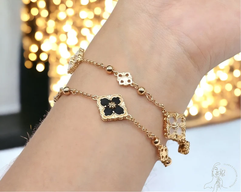 Four Leaf Clover Bracelet