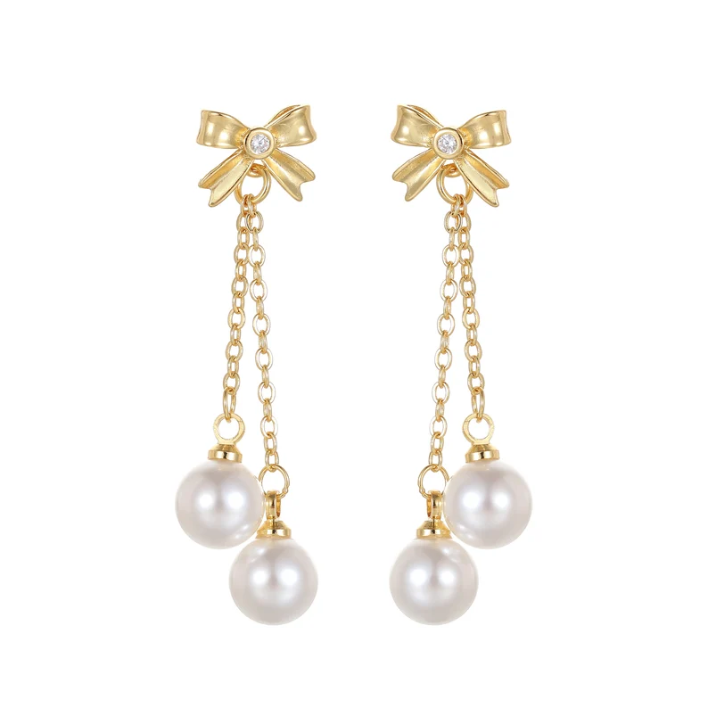 Akoya pearl earrings