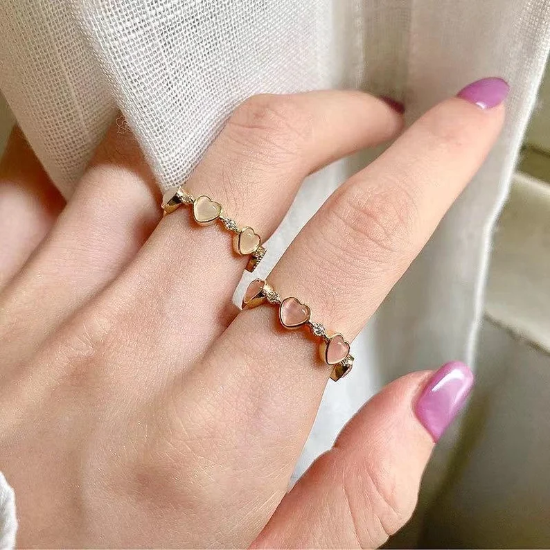 Love hearts divorce rings