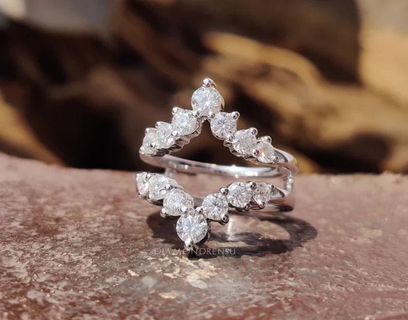 Moissanite ring enhancer