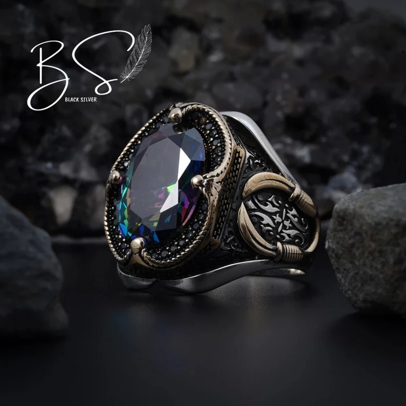 Natural Alexandrite Stone Ring