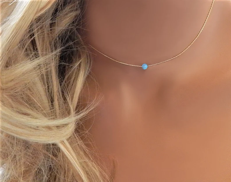 Opal Choker Necklace
