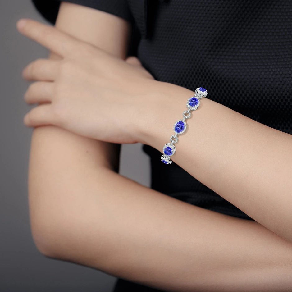 tanzanite bracelet