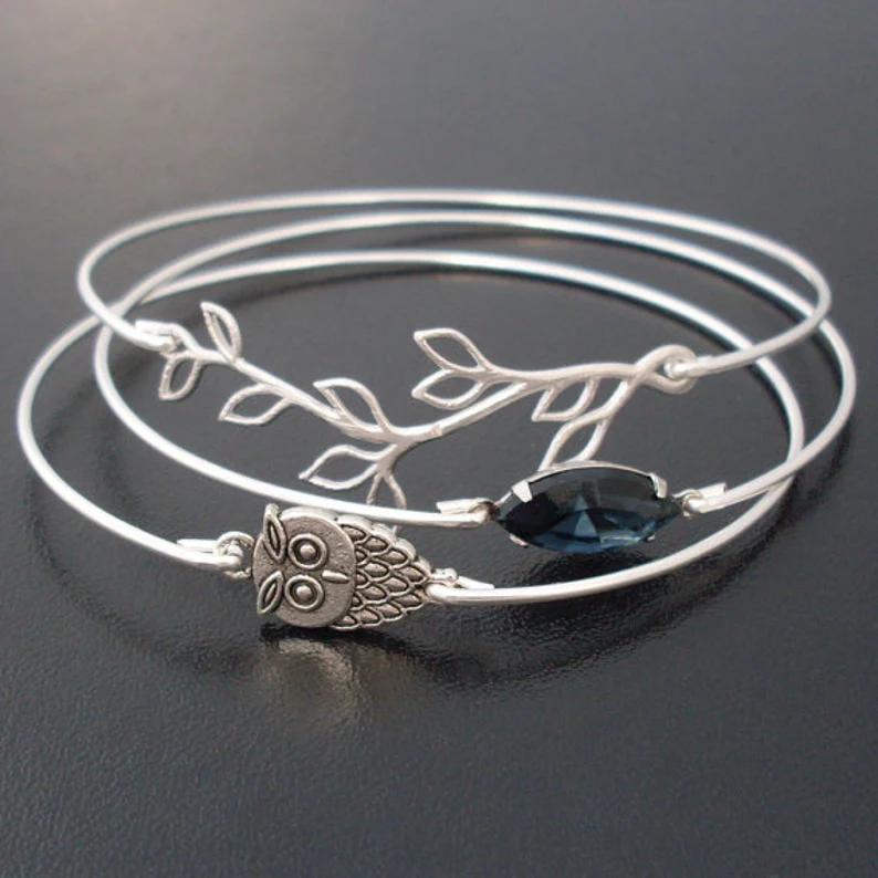 Owl Bracelet Set