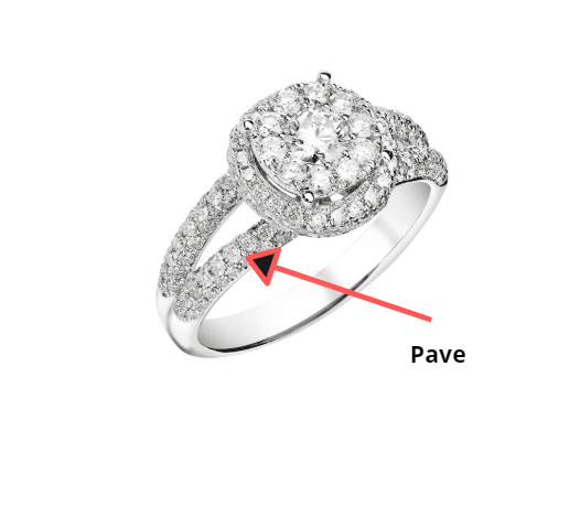 pave setting