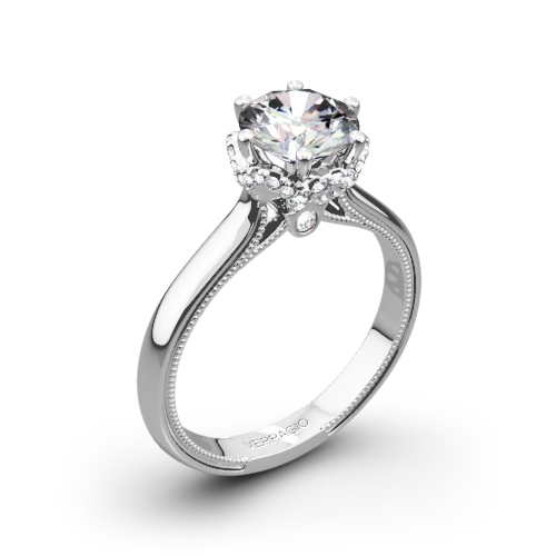 Solitaire engagement ring